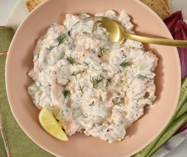 SÁBADO DE RECETA: Ensalada de salmón con alto contenido proteico
